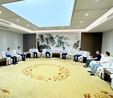 广东能源集团党委书记、董事长张帆一行莅临88858cc永利官网考察交流
